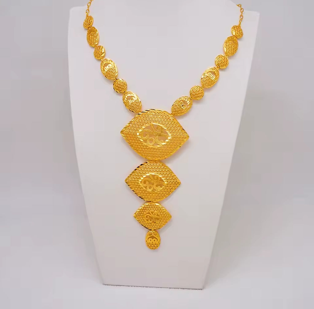 Collier en Or 24K AU999 - Luxe et Raffinement