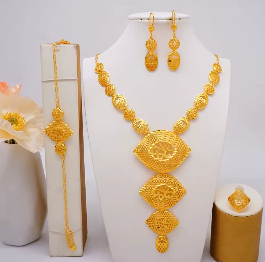 Collier en Or 24K AU999 - Luxe et Raffinement