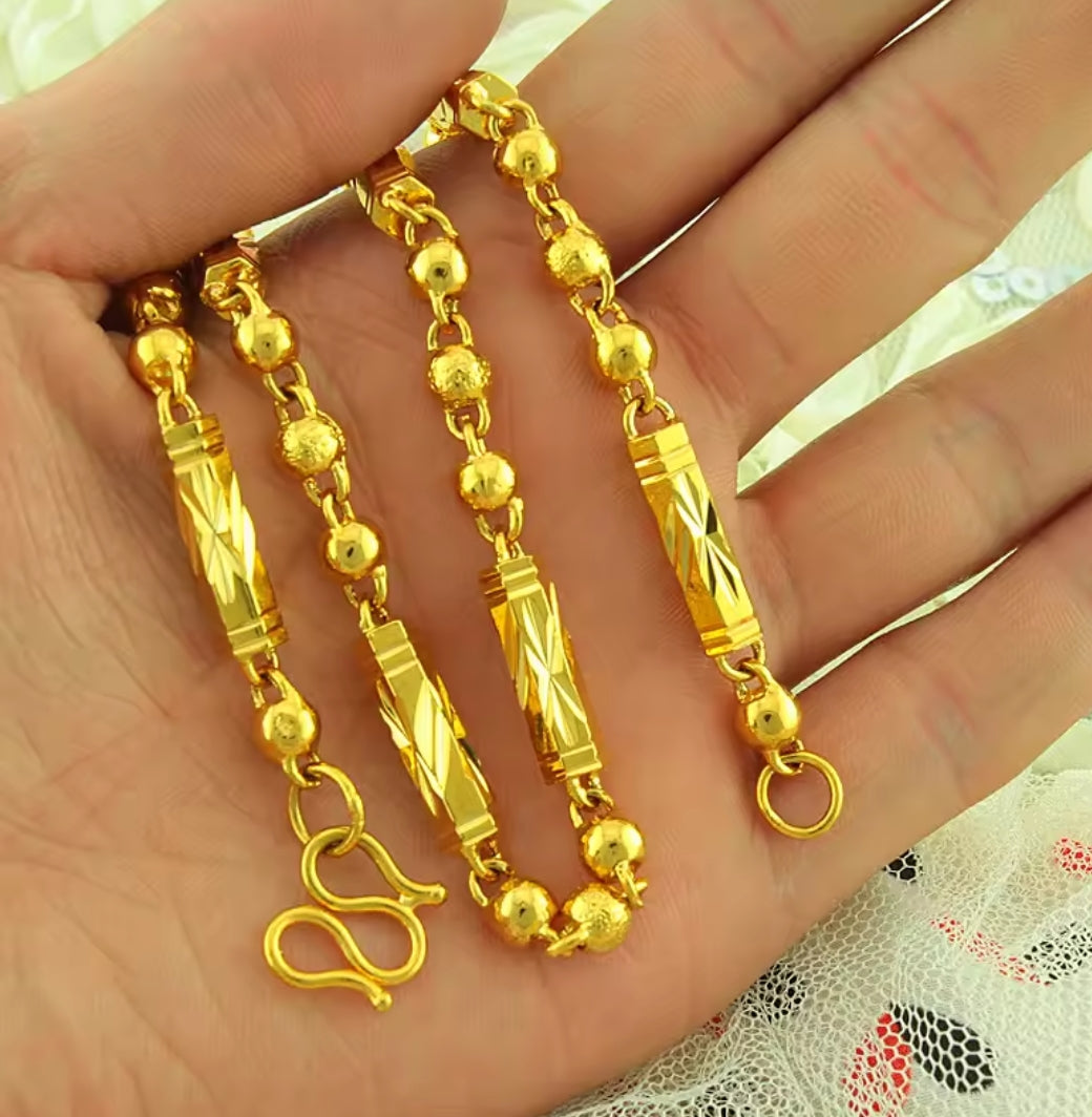✨ Collier Homme en Or 24K (AU999) – Élégance et Prestige ✨